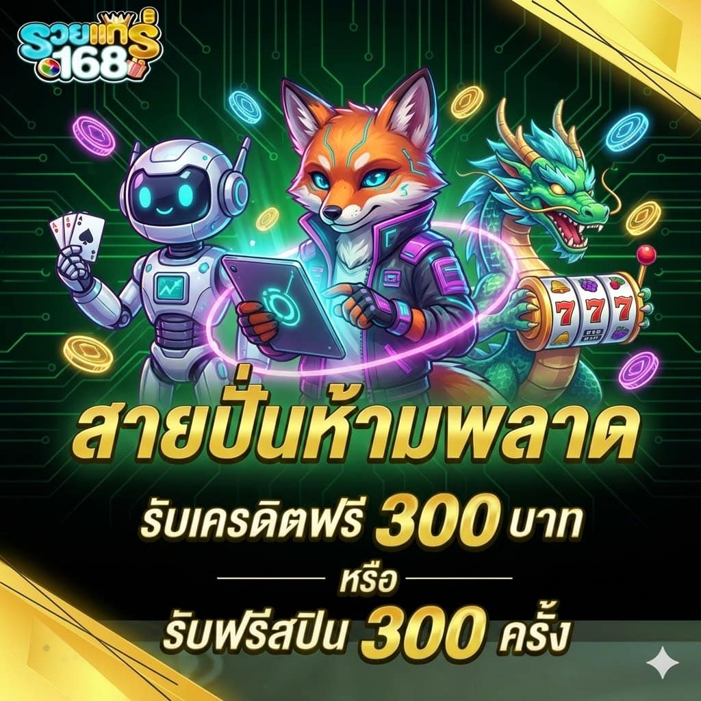 รวยแทร่168 เครดิตฟรี